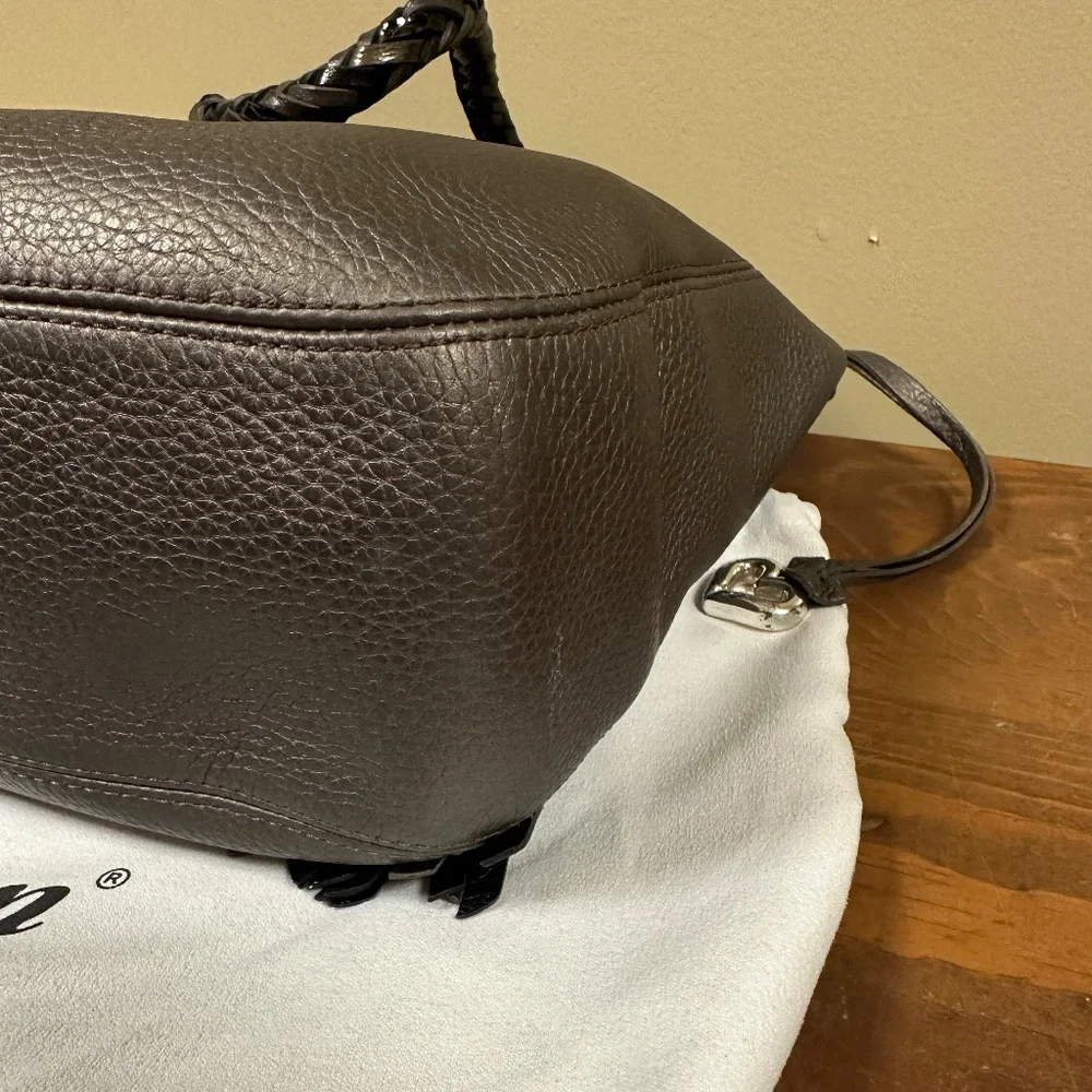 Brighton Barbados Zip Top Hobo Bag